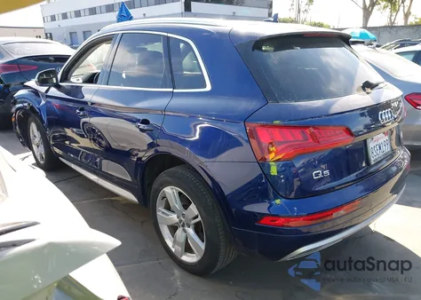2018 Audi Q5 2.0T Premium/2.0T Tech Premium из США, поврежденный, VIN WA1BNAFYXJ2006210